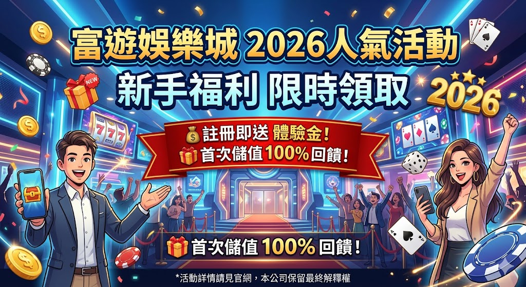 富遊娛樂城2026人氣活動｜新手福利限時領取
