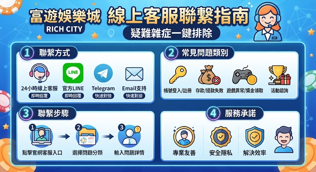 線上客服聯繫指南:疑難雜症一鍵排除